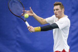 Tenisininkai F. Sakalauskas ir T. Vaišė – Prezidento taurės turnyro finale