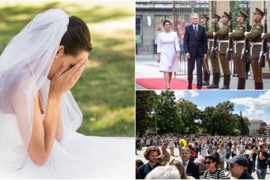 Prezidento inauguracija aptemdė vestuves – siūlo pakeisti vieną detalę