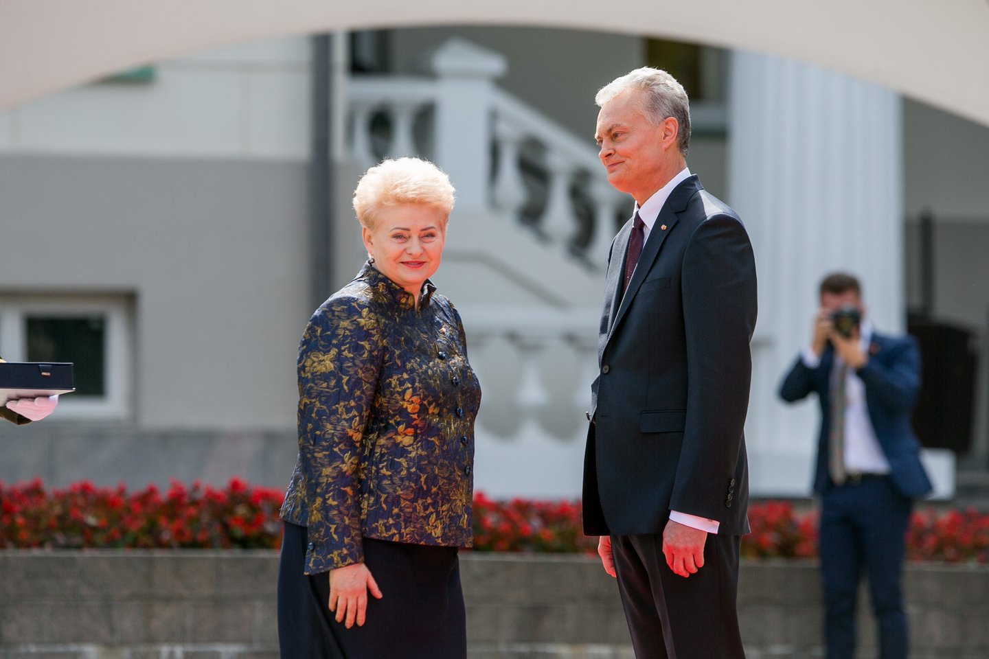 D. Grybauskaitė perdavė Prezidento rūmus G. Nausėdai.<br>D.Umbraso nuotr.
