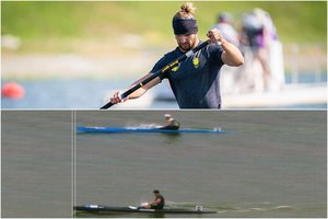 Prireikė fotofinišo: kanojininkas V. Korobovas tapo Europos jaunimo čempionu