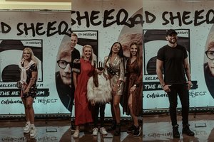 Viktorija Mauručaitė su dukra spindėjo Edo Sheerano albumo pristatyme