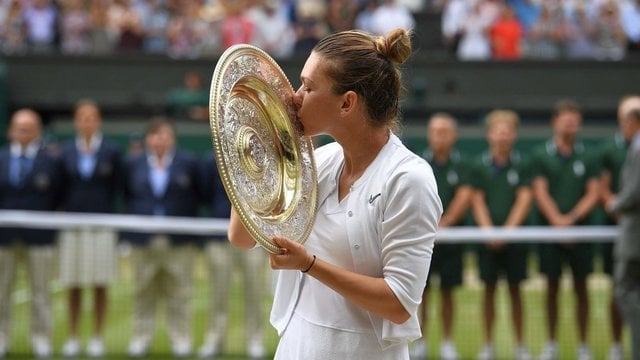 Simona Halep pirmą kartą triumfavo Vimbldono teniso turnyre