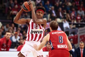 Aukštaūgis iš „Olympiakos“ Z. Leday sustiprins „Žalgirio“ priekinę liniją