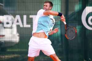 Tenisininkas L. Grigelis pergale pradėjo ATP turnyro Švedijoje atranką