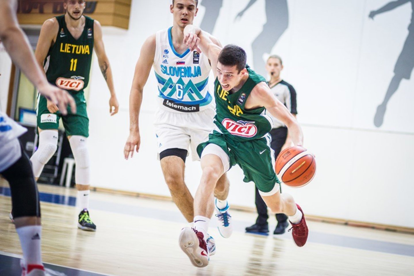 Lietuviai nusileido slovėnams.<br> FIBA nuotr.