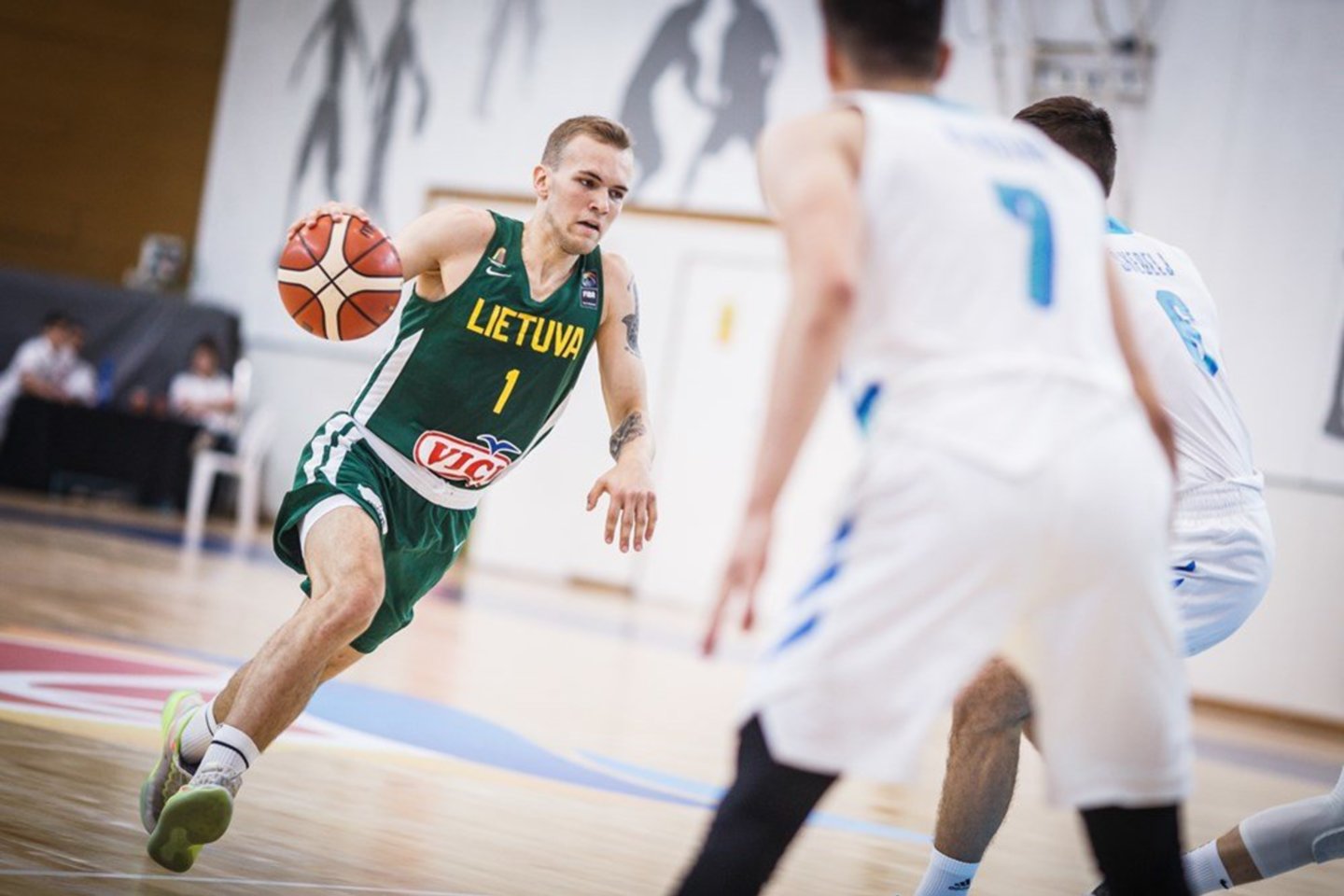 Lietuviai nusileido slovėnams.<br> FIBA nuotr.