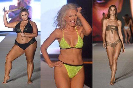 Mados šou sulaukė ovacijų: kaip iš tiesų moterys atrodo pliaže?