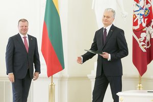 G. Nausėda ir S. Skvernelis susitinka aptarti Vyriausybės formavimą