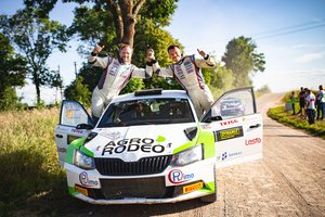 Elektrėnų ralį užtikrintai laimėjo Vaidotas Žala