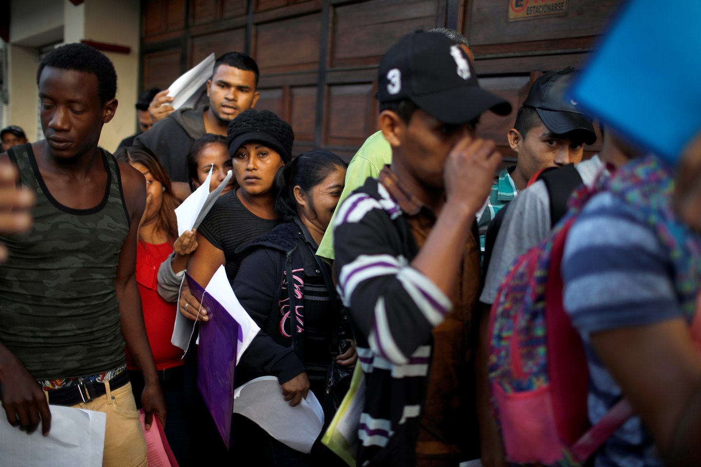 Gvatemalą – vieną skurdžiausių Lotynų Amerikos šalių – kerta daug migrantų, paskui išvykstančių į Meksiką.<br>Reuters/Scanpix nuotr.