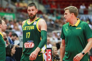 Domantas Sabonis ir Jonas Valančiūnas prie Lietuvos rinktinės kandidatų jungsis tik kitą mėnesį