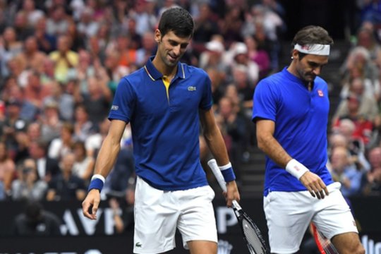N. Džokovičiaus ir R. Federerio mačo žiūrovai tapo netikėto įvykio liudininkais
