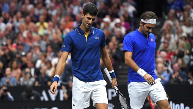 N. Džokovičiaus ir R. Federerio mačo žiūrovai tapo netikėto įvykio liudininkais