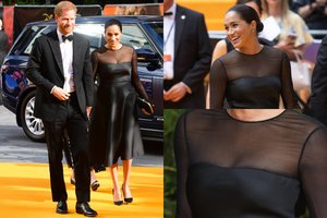 4 000 eurų vertės suknelė išryškino putlią Meghan Markle krūtinę