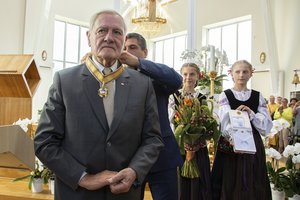Festivalį Nidoje atidaręs Valdas Adamkus – jau Neringos garbės pilietis