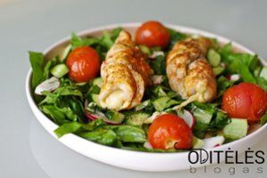 Kepti kiaulienos nugarinės suktinukai: darbo nedaug, o skonis – puikus