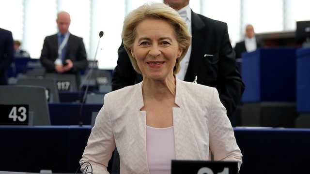 Ursula von der Leyen žada telkti Europos valstybes kovai su klimato kaita