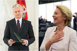 G. Nausėda įvertino naująją Europos Komisijos vadovę U. von der Leyen – laiko ją palankia Lietuvai