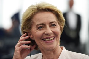 Europos Parlamentas pasakė „taip“: Europos Komisijai vadovaus U.von der Leyen
