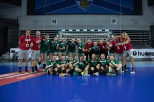  Lietuvos rankinio merginų rinktinė iškovojo pirmąją pergalę Europos čempionate