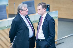 Konservatorius palikęs R. J. Dagys ir toliau kalba mįslėmis apie tolesnius planus