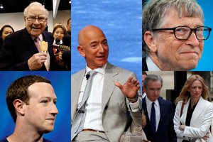 Naujausiame pasaulio turtuolių reitinge – netikėtas veidas tarp lyderių