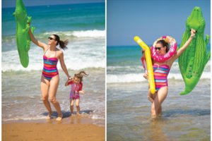 Žinoma tinklaraštininkė pasidalijo patarimais, kaip keliauti su vaiku