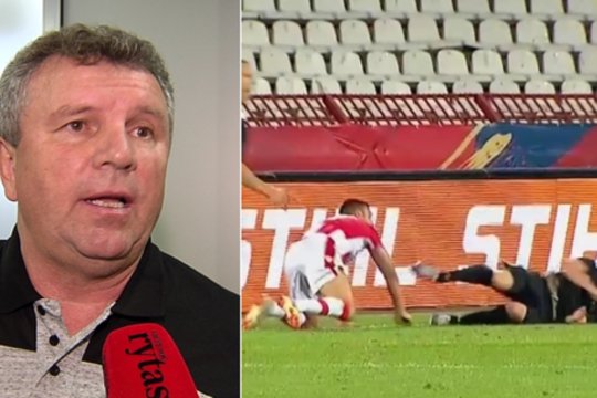 „Sūduvos“ treneris atskleidė daugiau detalių apie šiurpią V. Slavicko traumą