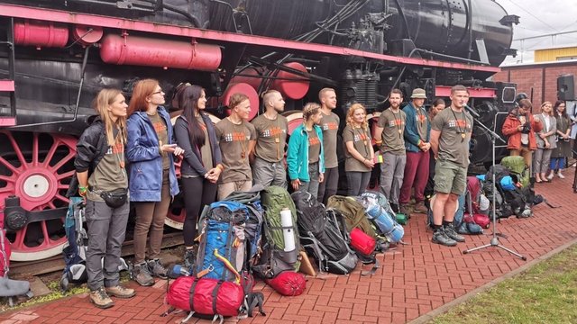 Į Kazachstaną išlydėti ekspedicijos „Misija Sibiras“ dalyviai