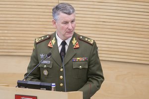 Lietuvos kariuomenei nuo šiol vadovaus Valdemaras Rupšys