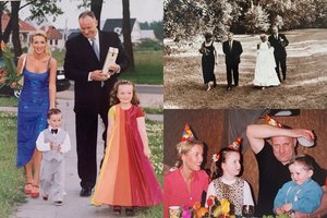 Vestuvių metines švenčianti merė Živilė Pinskuvienė pasidalijo nematytais kadrais