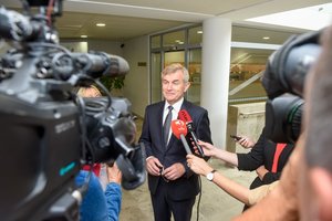 Valstiečių valdyba apskundė V. Pranckietį partijos etikos sargams