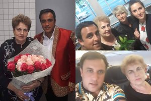 Jubiliejų švenčiančią globėją Radži apipylė staigmenomis ir jautriais žodžiais