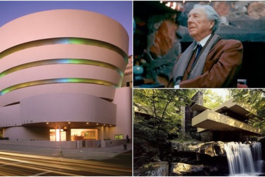 Jis tapo pirmuoju:  amerikiečio architekto Franko Lloydo Wrighto šedevrai