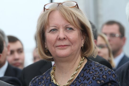JAV ambasadorė Lietuvoje A. Hall kreipiasi į lietuvius: sena meilė nerūdija