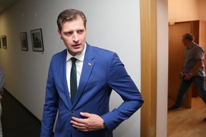 Aplinkos ministras Kęstutis Mažeika tapo tėčiu ir jau planuoja vestuves