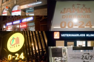Specialus reidas: aplankėme tas Vilniaus vietas, kurios niekada nemiega