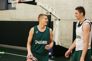 „Žalgiris“ nutarė nepratęsti sutarties su Donatu Sabeckiu