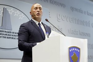 Atsistatydino Kosovo premjeras, pašauktas į karo nusikaltimų teismą