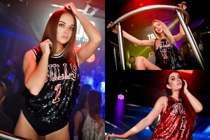 Kauno klube aistras kurstė „Chicago Bulls“ aprangomis pasipuošusios šokėjos