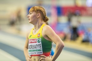 Bėgikė A. Andriukaitytė Europos jaunimo čempionate pateko į finalą