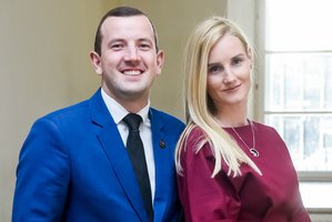 Tarp Lietuvoje balsuojančių ukrainiečių – ir V. Sinkevičiaus žmona Kateryna