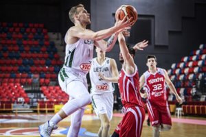 Europos jaunimo čempionate Lietuvos 20-mečiai įveikė turkus ir užėmė penktąją vietą