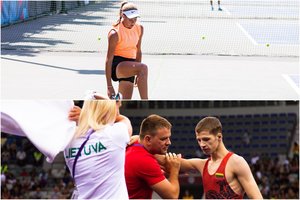 Jaunimo vasaros olimpinis festivalis prasidėjo Lietuvos imtynininkų ir tenisininkų nesėkmėmis