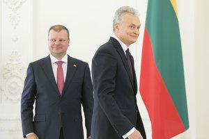 G. Nausėda su S. Skverneliu aptarė Vyriausybės formavimą ir ministrų kandidatūras