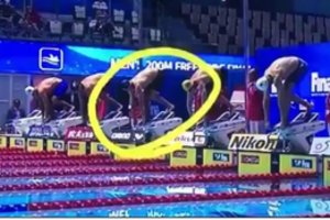 Paviešintas vaizdo įrašas, kodėl iš Dano Rapšio atimtas pasaulio plaukimo čempionato auksas