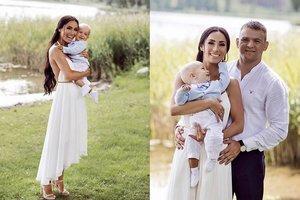 Greta Lebedeva ir Aleksandras Kazakevičius pakrikštijo pirmagimį