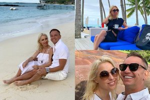 Natalija Martinavičienė su mylimuoju egzotiškoje saloje aplankė šventas vietas