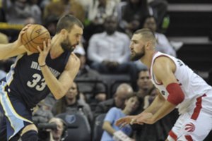 J. Valančiūno vietą „Raptors“ klube užėmęs M. Gasolis dėkoja Dievui dėl įvykusių mainų