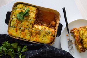 Cukinijų lazanija su jautiena: receptas, kurį verta išbandyti